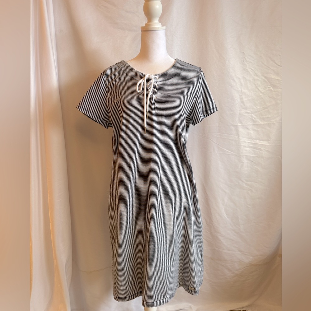 Tommy Hilfiger striped, casual beach dress.